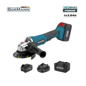 BORMANN BCD2630 Γωνιακός Τροχός 20V,Li-Ion,Φ125mm,8500rpm,1X 3Ah,Τσάντα 1