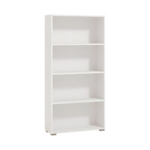 ΒΙΒΛΙΟΘΗΚΗ TOMAR 4 ΛΕΥΚΟ ΧΡΩΜΑ 70x24,5x142εκ 1