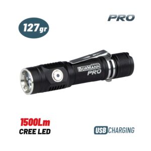 BORMANN Pro BPR6035 Φακός Επαναφορτιζόμενος, 1500Lm 1
