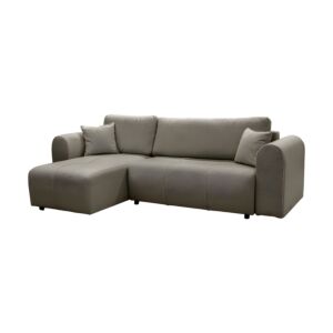 ΓΩΝΙΑΚΟΣ ΚΑΝΑΠΕΣ Fiesta ΚΑΦΕ-ΜΠΕΖ ΧΡΩΜΑ 265x165x95εκ 1