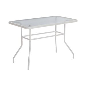 ΤΡΑΠΕΖΙ ΚΗΠΟΥ 030 ΛΕΥΚΟ ΧΡΩΜΑ 140x80x70εκ grd 1