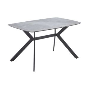 ΤΡΑΠΕΖΙ ΤΡΑΠΕΖΑΡΙΑΣ FL202 ΓΚΡΙ ΧΡΩΜΑ 160x90x75εκ 1