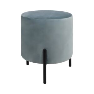 ΣΤΡΟΓΓΥΛΟ ΣΚΑΜΠΟ Lux OCEAN BLUE ΧΡΩΜΑ 33x33x38εκ lxl 1