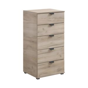 ΚΟΜΟΤΑ-ΣΥΡΤΑΡΙΕΡΑ DUERO 5F 45 GREY OAK 45x40x95εκ 1