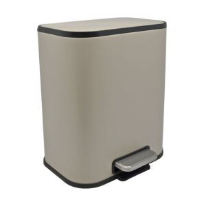 ΚΑΛΑΘΙ ΜΠΑΝΙΟΥ SOUL 5lt SOFT CLOSE ΜΕΤΑΛΛΙΚΟ TAUPE ΜΑΤ ANKOR 1