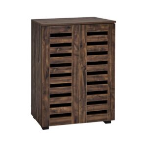 ΠΑΠΟΥΤΣΟΘΗΚΗ "Vento" ΜΕ 4 ΡΑΦΙΑ ΧΡΩΜΑ BROWN OAK 60x33x87εκ 1