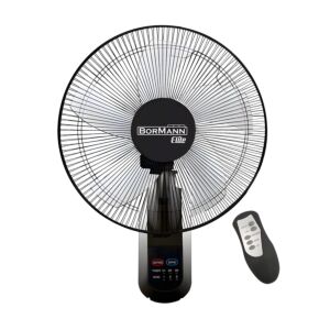 BORMANN Elite BFN7110 Ανεμιστήρας Επιτοίχιος, 40CM, 50W, Με Τηλεχειριστήριο, Μαύρο 1