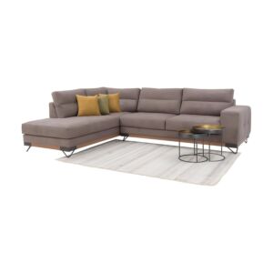 ΚΑΝΑΠΕΣ New Monaco ΑΡΙΣΤΕΡΗ ΓΩΝΙΑ ΚΑΦΕ 300x230x95εκ 1