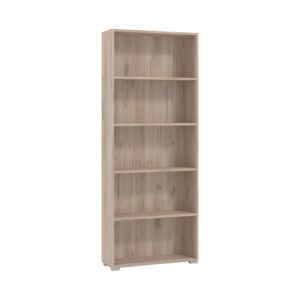 ΒΙΒΛΙΟΘΗΚΗ TOMAR 5 GREY OAK 70x24,5x176,5εκ 1