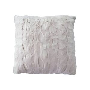 ΔΙΑΚΟΣΜΗΤΙΚΟ ΜΑΞΙΛΑΡΙ 23111 ME MICROFIBER ΛΕΥΚΟ ΧΡΩΜΑ 45x45εκ 1