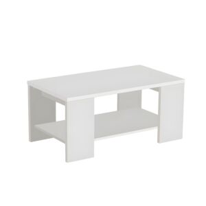 ΤΡΑΠΕΖΑΚΙ ΣΑΛΟΝΙΟΥ UNION ΛΕΥΚΟ 90x50x41εκ 1
