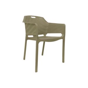 ΚΑΡΕΚΛΑ ΚΗΠΟΥ Dina ΜΠΕΖ ΧΡΩΜΑ 59x60x82εκ 1