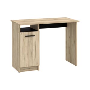 ΓΡΑΦΕΙΟ Rey GREY OAK-ΜΑΥΡΟ 100x50x74,5εκ 1