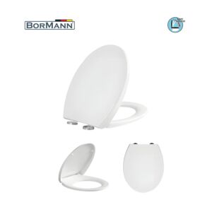 BORMANN BTW1030 Κάλυμμα Λεκάνης Sagitta 450x375mm Soft Close, Duroplast, 2.42KG 1