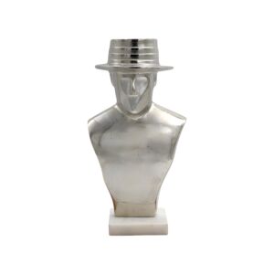 ΕΠΙΤΡΑΠΕΖΙΟ ΔΙΑΚΟΣΜΗΤΙΚΟ HATMAN FL24574 ΑΣΗΜΙ ΧΡΩΜΑ 18x35εκ 1