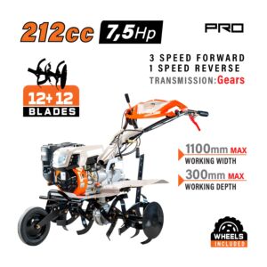 NAKAYAMA Pro MB7100 Σκαπτικό Βενζίνης 7.5Hp 1