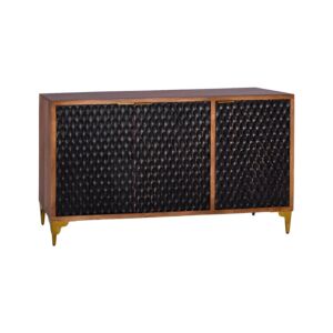 ΚΟΜΟΤΑ-ΜΠΟΥΦΕΣ Amrita ΚΑΦΕ ΧΡΩΜΑ 150x40x85εκ 1