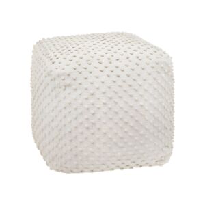 ΤΕΤΡΑΓΩΝΟ ΠΟΥΦ FL481 IVORY ΧΡΩΜΑ 45x45x45εκ 1