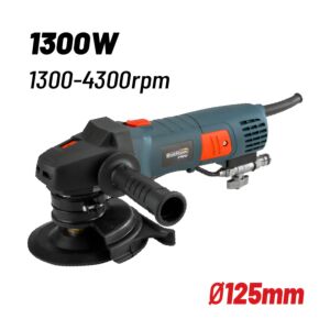 BORMANN Pro BTC6350 Λειαντήρας (Στιλβωτήρας) Ρυθμιζόμενος Δομικών Υλικών Νερού 1300W, 125mm 1