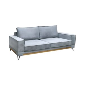 ΤΡΙΘΕΣΙΟΣ ΚΑΝΑΠΕΣ Loftio ΓΚΡΙ ΧΡΩΜΑ 220x95x89εκ 1