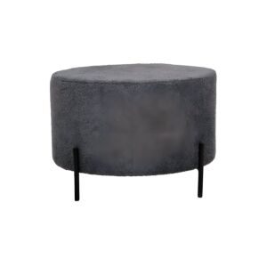 ΣΤΡΟΓΓΥΛΟ ΣΚΑΜΠΟ Kristal ΓΚΡΙ ΧΡΩΜΑ 60x40εκ 1