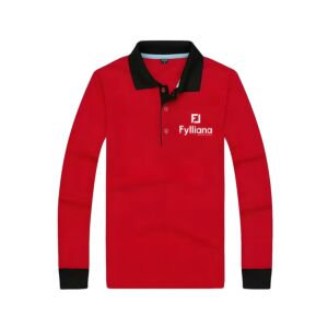 ΜΠΛΟΥΖΑ ΠΟΛΟ ΜΑΚΡΥΜΑΝΙΚΗ UNISEX ΚΟΚΚΙΝΟ ΧΡΩΜΑ EXTRA LARGE ΜΕΓΕΘΟΣ 1