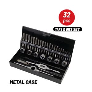 BORMANN Pro BHT7828 Σετ Κολαούζα & Φιλιέρες με Μανέλα,32τμχ σε Βαλίτσα Μεταλλική 1