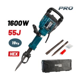 BORMANN Pro BDH4900 Κατεδαφιστικό Πιστολέτο 1600W,55J 1