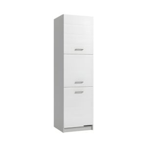 ΝΤΟΥΛΑΠΙ ΚΟΥΖΙΝΑΣ Diva BD 60 ΛΕΥΚΗ/ΛΕΥΚΗ ΛΑΚΑ 60x57,5x214,5εκ 1