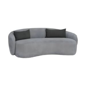 ΚΑΝΑΠΕΣ ΤΡΙΘΕΣΙΟΣ Simone ΓΚΡΙ ΧΡΩΜΑ 225x105x74εκ 1