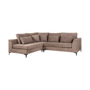 ΓΩΝΙΑΚΟΣ ΚΑΝΑΠΕΣ Albert ΚΑΦΕ ΧΡΩΜΑ 273x220x96εκ 1