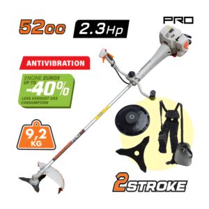 NAKAYAMA PRO PB5600 Θαμνοκοπτικο Βενζινης 52Cc 2,3Hp Με Αντιδονηση 1
