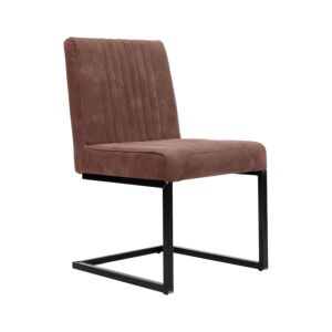 ΜΕΤΑΛΛΙΚΗ ΚΑΡΕΚΛΑ ΤΡΑΠΕΖΑΡΙΑΣ Evita TAUPE ΧΡΩΜΑ 50x47x85εκ 1