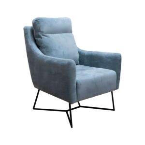 ΠΟΛΥΘΡΟΝΑ New Giuliana MINT ΥΦΑΣΜΑ ΜΕ ΜΕΤΑΛΛΙΚΑ ΠΟΔΙΑ 70x90x100εκ 1