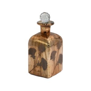 ΓΥΑΛΙΝΗ ΔΙΑΚΟΣΜΗΤΙΚΗ ΚΑΡΑΦΑ FL3133 COPPER ΧΡΩΜΑ 9x9x23εκ 1