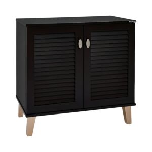 ΠΑΠΟΥΤΣΟΘΗΚΗ FP-01 WENGE ΜΕ 4 ΡΑΦΙΑ 75x36,8x74,5εκ 1