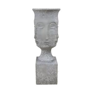 ΚΑΣΠΩ ΔΑΠΕΔΟΥ FL1996 "Face" ΓΚΡΙ ΧΡΩΜΑ 35x35x93εκ 1