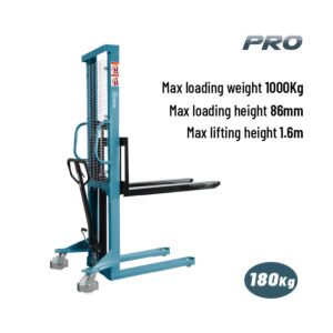 BORMANN Pro BWR5517 Περονοφόρο Χειροκίνητο Ανύψωσης 1Ton,Ύψος Ανύψωσης 1.6m, Πιρούνια 1150x550mm 1