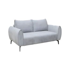ΔΙΘΕΣΙΟΣ ΚΑΝΑΠΕΣ Velton ΓΚΡΙ ΧΡΩΜΑ 186x95x92εκ 1