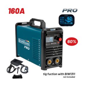 BORMANN Pro BIW1760 Ηλεκτροκόλληση Inverter,Synergic,Απόδοση 160Α/60%,Μεγ.Ηλεκτρόδιο 4mm 1
