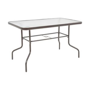 ΤΡΑΠΕΖΙ ΚΗΠΟΥ 026 ΚΑΦΕ ΧΡΩΜΑ 100x65x70εκ grd 1