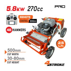 ΝΑΚΑΥΑΜΑ Pro PB9500 Καταστροφέας Τηλεκατευθυνόμενος,Βενζινοκίνητος 5.8kW,με 48 Σφυριά 1