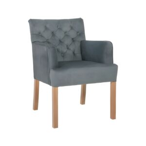 ΠΟΛΥΘΡΟΝΑ NEW F4 MINT ΜΕ GREY OAK ΠΟΔΙΑ 65x70x88εκ 1