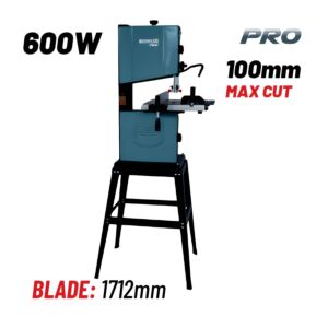 BORMANN Pro BBS2600 Πριονοκορδέλα Ξύλου 600W, Πλάτος 240mm Με Βάση 1