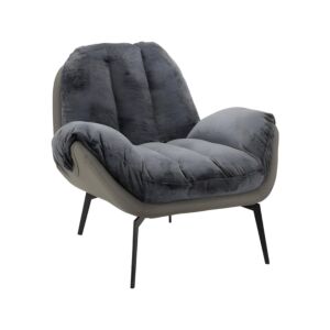 ΠΟΛΥΘΡΟΝΑ Allyssa ΓΚΡΙ ΧΡΩΜΑ 84x95x86εκ 1
