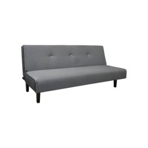 ΚΑΝΑΠΕΣ-ΚΡΕΒΑΤΙ Flipzy ΓΚΡΙ ΥΦΑΣΜΑ 170x78x85εκ 1