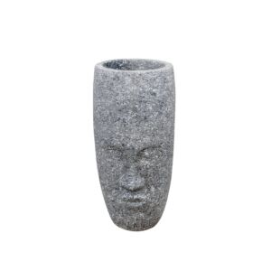 ΚΑΣΠΩ ΔΑΠΕΔΟΥ FL028 "Face" ΓΚΡΙ ΧΡΩΜΑ 31x30x68εκ 1