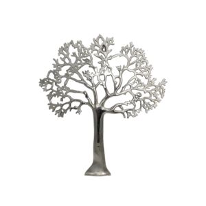 ΜΕΤΑΛΛΙΚΟ ΔΙΑΚΟΣΜΗΤΙΚΟ ΤΟΙΧΟΥ "TREE" ΑΣΗΜΙ ΝΙΚΕΛ 55x3x60εκ 1