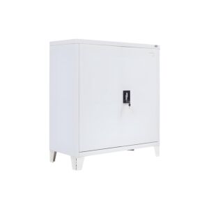 ΜΕΤΑΛΛΙΚΗ ΝΤΟΥΛΑΠΑ Durango ΛΕΥΚΟ ΧΡΩΜΑ 90x40x100εκ 1