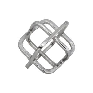 ΕΠΙΤΡΑΠΕΖΙΟ ΔΙΑΚΟΣΜΗΤΙΚΟ Cube ΝΙΚΕΛ ΧΡΩΜΑ 15x13x14εκ 1